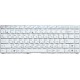 Клавиатура для ноутбука Asus 1215 (белая) с русскими буквами