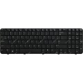 Клавиатура для ноутбука HP CQ60 (черная) с английскими буквами