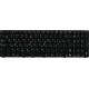 Клавиатура для ноутбука Asus K52 (черная) с русскими буквами