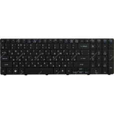 Клавиатура для ноутбука Acer Aspire 5810T (черная) с русскими буквами