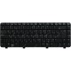 Клавиатура для ноутбука HP 6520 (черная) с русскими буквами